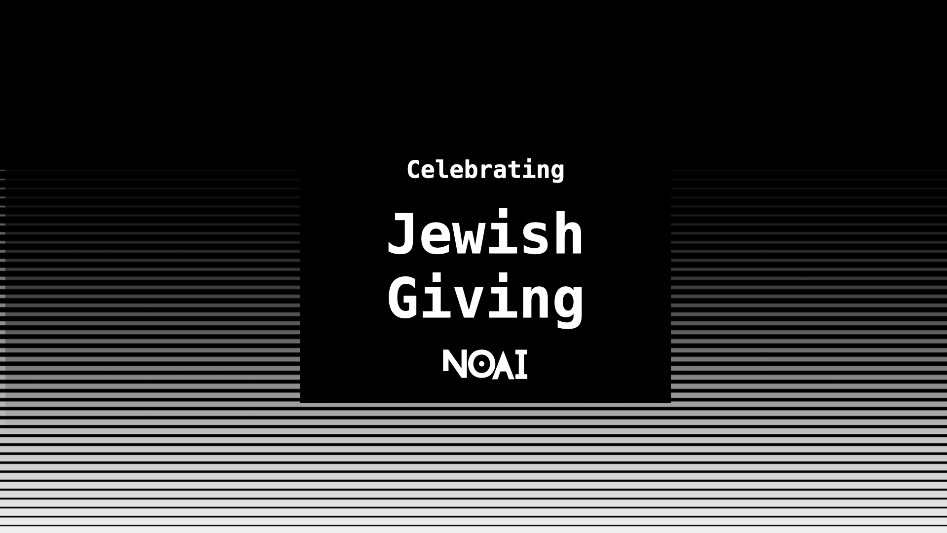 Celebrating Jewish Giving at NOAI